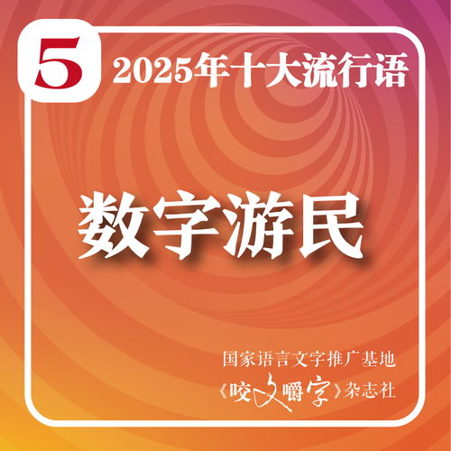 2025年度十大流行語發(fā)布 '韌性'榮登榜首，'蘇超'與'賽博對賬'彰顯數(shù)字文化創(chuàng)意新貌